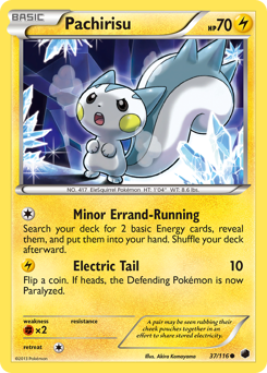 Pokemon Plasma Freeze Pachirisu - 37