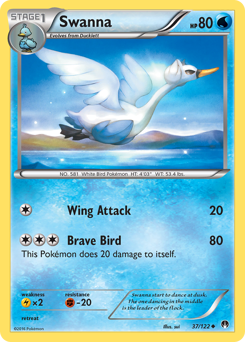 Pokemon BREAKpoint Swanna - 37