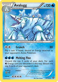 Pokemon Steam Siege Avalugg - 37