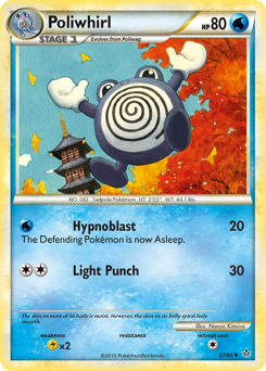 Pokemon HS—Unleashed Poliwhirl - 37