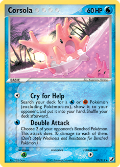 Pokemon Unseen Forces Corsola - 37