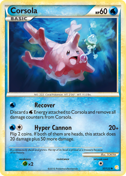 Pokemon HeartGold & SoulSilver Corsola - 37