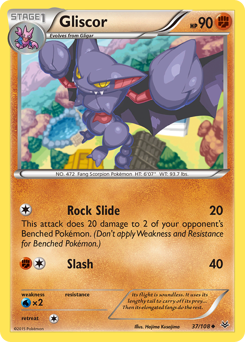Pokemon Roaring Skies Gliscor - 37