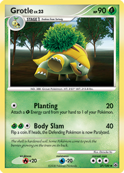 Pokemon Majestic Dawn Grotle - 37