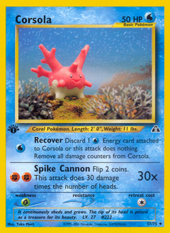 Pokemon Neo Discovery Corsola - 37