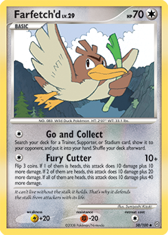 Pokemon Stormfront Farfetch'd - 38