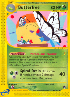 Pokemon Expedition Base Set Butterfree - 38