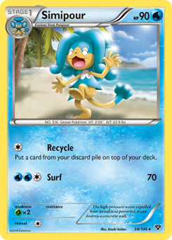 Pokemon XY Simipour - 38