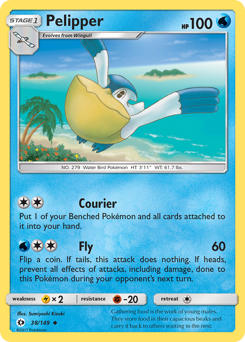 Pokemon Sun & Moon Pelipper - 38