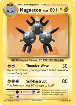 Pokemon Evolutions Magneton - 38