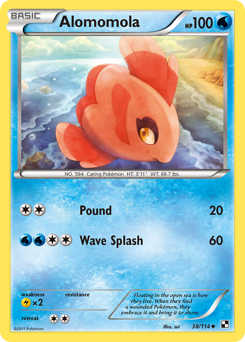 Pokemon Black & White Alomomola - 38