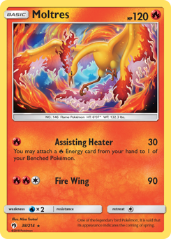 Pokemon Lost Thunder Moltres - 38