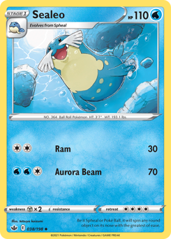 Pokemon Chilling Reign Sealeo - 38