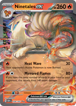 Pokemon 151 Ninetales ex - 38