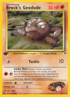 Pokemon Gym Heroes Brock's Geodude - 38