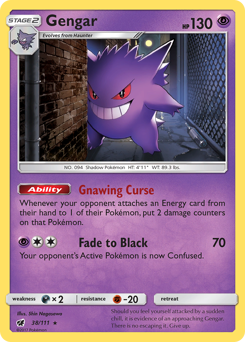 Pokemon Crimson Invasion Gengar - 38