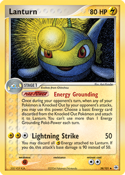 Pokemon Hidden Legends Lanturn - 38