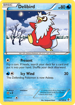 Pokemon Boundaries Crossed Delibird - 38