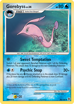 Pokemon Great Encounters Gorebyss - 38