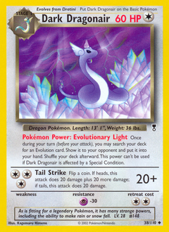 Pokemon Legendary Collection Dark Dragonair - 38