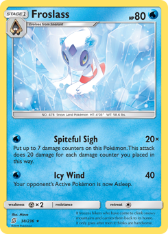 Pokemon Unified Minds Froslass - 38
