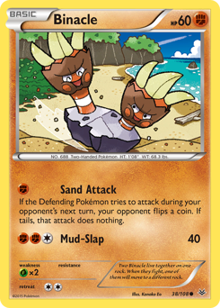 Pokemon Roaring Skies Binacle - 38