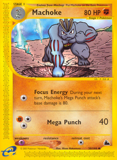 Pokemon Skyridge Machoke - 38