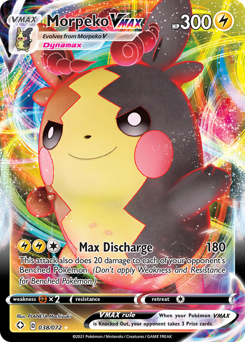 Pokemon Shining Fates Morpeko VMAX - 38