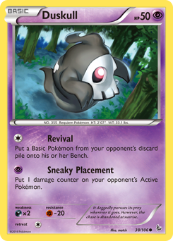 Pokemon Flashfire Duskull - 38