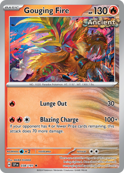 Pokemon Surging Sparks Gouging Fire - 38
