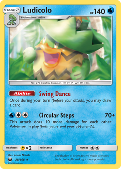 Pokemon Celestial Storm Ludicolo - 38