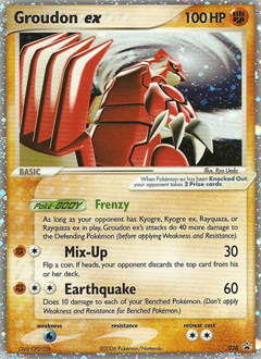 Pokemon Nintendo Black Star Promos Groudon ex - 38
