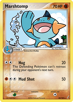 Pokemon Crystal Guardians Marshtomp - 38