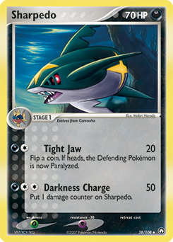Pokemon Power Keepers Sharpedo - 38