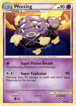 Pokemon Call of Legends Weezing - 38