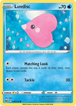 Pokemon Lost Origin Luvdisc - 38