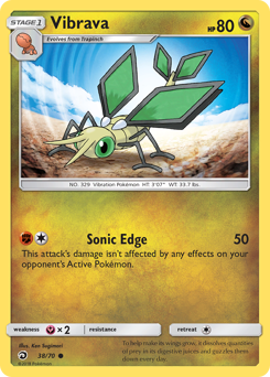 Pokemon Dragon Majesty Vibrava - 38
