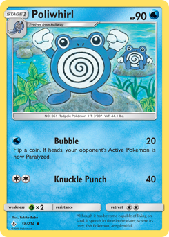 Pokemon Unbroken Bonds Poliwhirl - 38