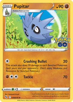 Pokemon Pokémon GO Pupitar - 38