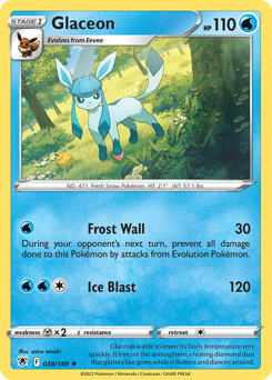 Pokemon Astral Radiance Glaceon - 38