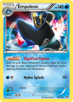 Pokemon BREAKthrough Empoleon - 38