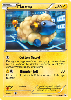 Pokemon Dragons Exalted Mareep - 38