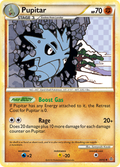 Pokemon HS—Unleashed Pupitar - 38