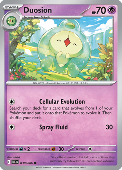 Pokemon Black Bolt Duosion - 38