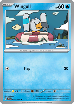 Pokemon Journey Together Wingull - 38