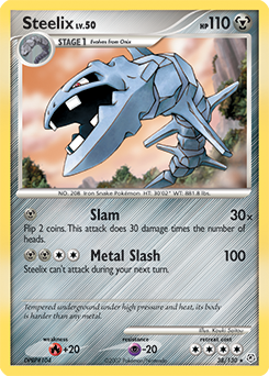 Pokemon Diamond & Pearl Steelix - 38