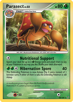 Pokemon Supreme Victors Parasect - 38