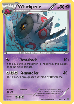 Pokemon Emerging Powers Whirlipede - 39