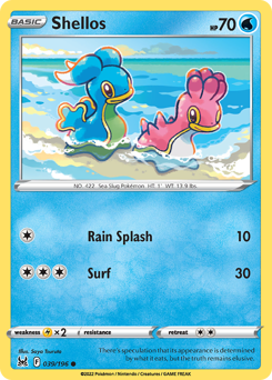 Pokemon Lost Origin Shellos - 39