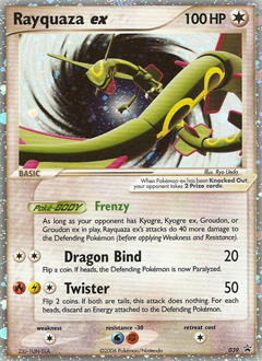 Pokemon Nintendo Black Star Promos Rayquaza ex - 39